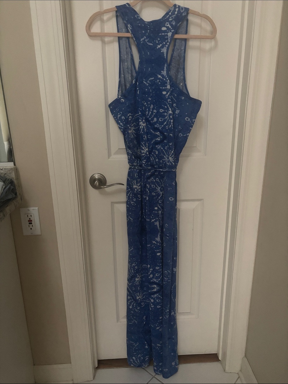 Threads 4 Thought Blue Floral Racerback Maxi - Picture 3 of 6